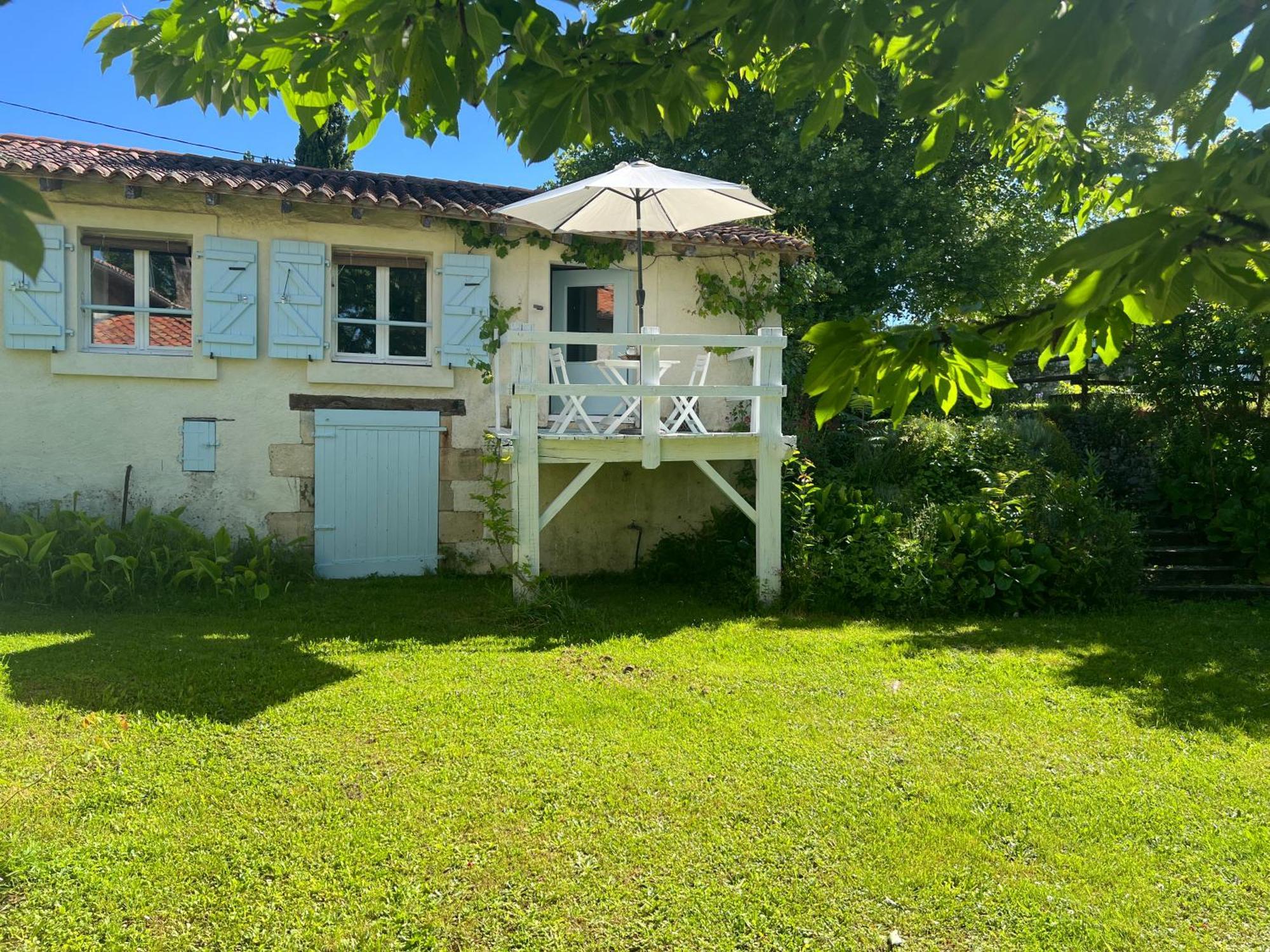 La Colline De Tilleul - Les Deux Puits - Cosy Cottage With Swimming Pool Near Aubeterre Saint-Romain  外观 照片